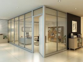 辦公室裝修最常見的十種隔斷方式