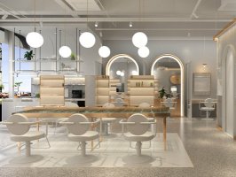 同濟(jì)裝飾三招打造高檔理發(fā)店裝修