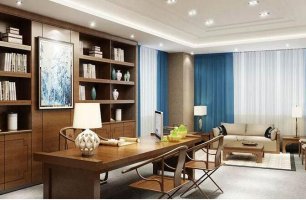 現(xiàn)代中式辦公室裝修應(yīng)該注意什么？