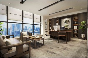 老板辦公室如何裝修更加舒適又大氣？
