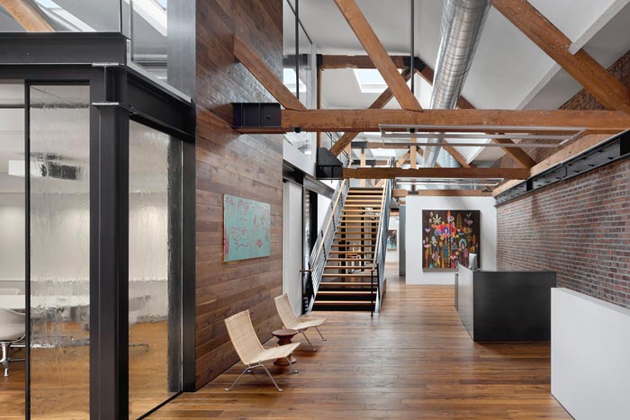 上海建筑公司辦公室裝修效果圖