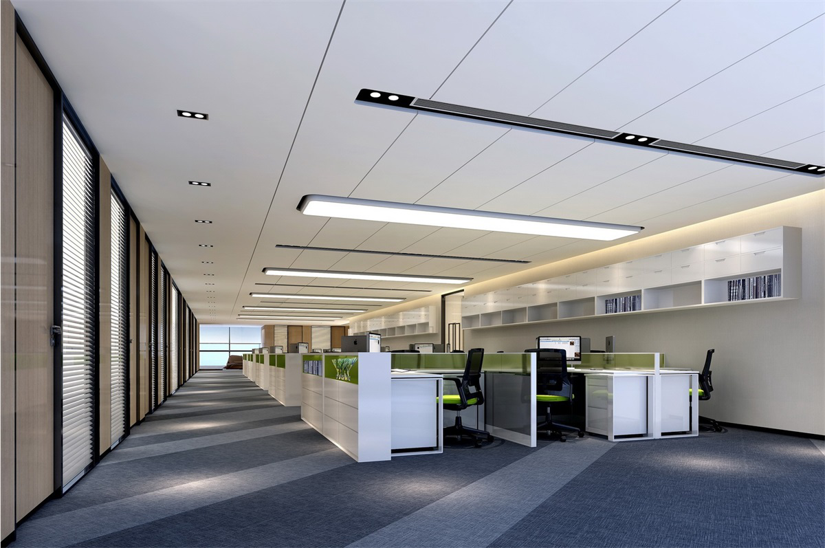 商貿(mào)公司辦公室效果圖