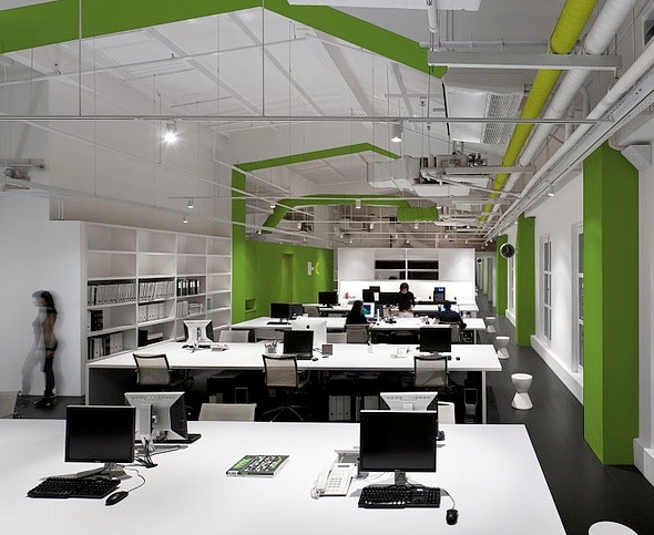 新能源辦公室裝修效果圖