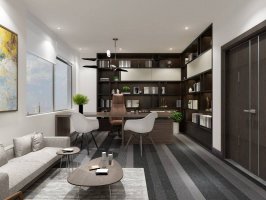 辦公室裝修定制柜子還是木工現(xiàn)場打？