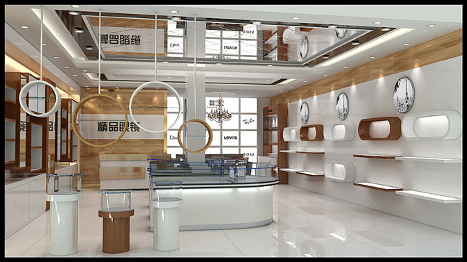 上海眼鏡店裝修