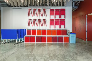 家居用品公司辦公室裝修效果圖