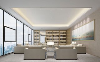 集團(tuán)公司辦公室裝修效果圖
