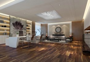 女老板辦公室裝修效果圖