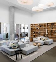 800平辦公室裝修效果圖