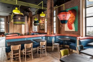 文藝咖啡店裝修效果圖