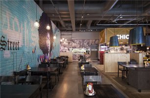 茶餐廳裝修效果圖