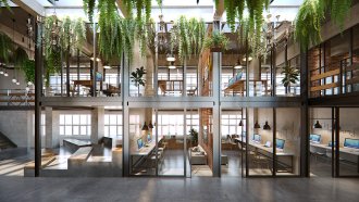 LOFT辦公室裝修效果圖