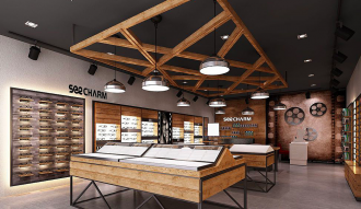 眼鏡店裝修效果圖