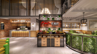 湘菜館裝修效果圖