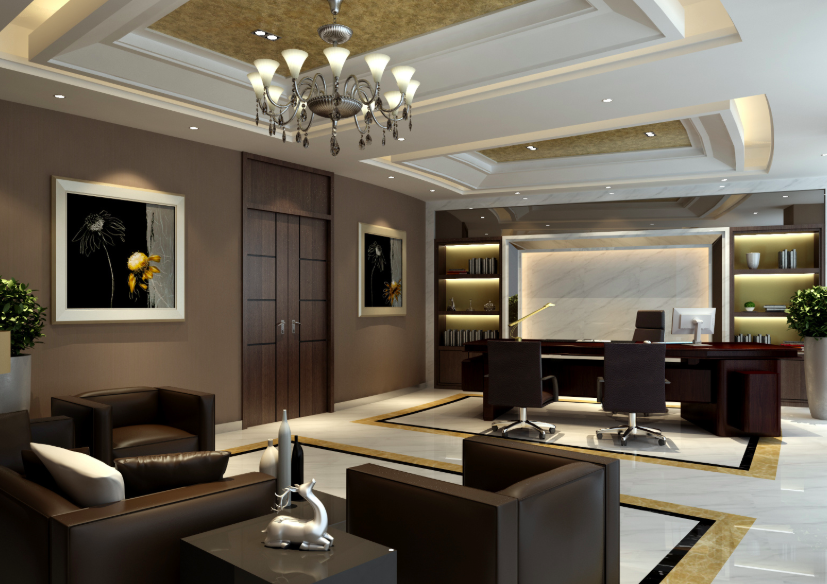 上海普陀區(qū)中環(huán)國(guó)際地產(chǎn)公司辦公室裝修