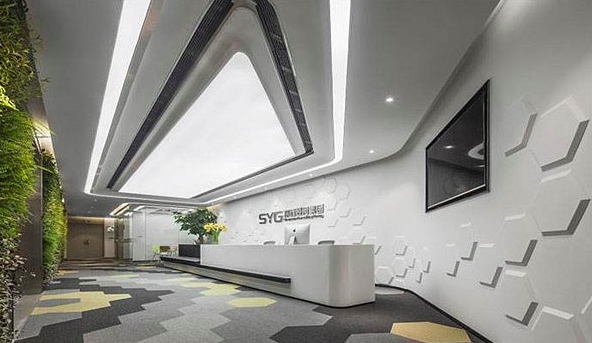 奉賢區(qū)醫(yī)療科技公司辦公室裝修效果圖