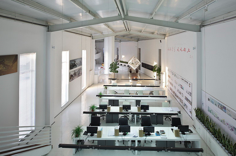 科研公司辦公室裝修效果圖