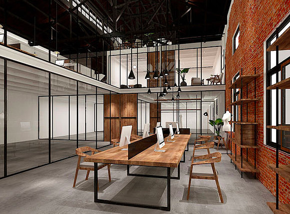 服裝工作室裝修效果圖