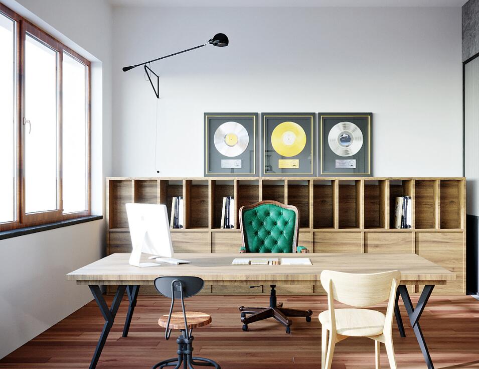 長(zhǎng)寧區(qū)150平精致工作室裝修效果圖