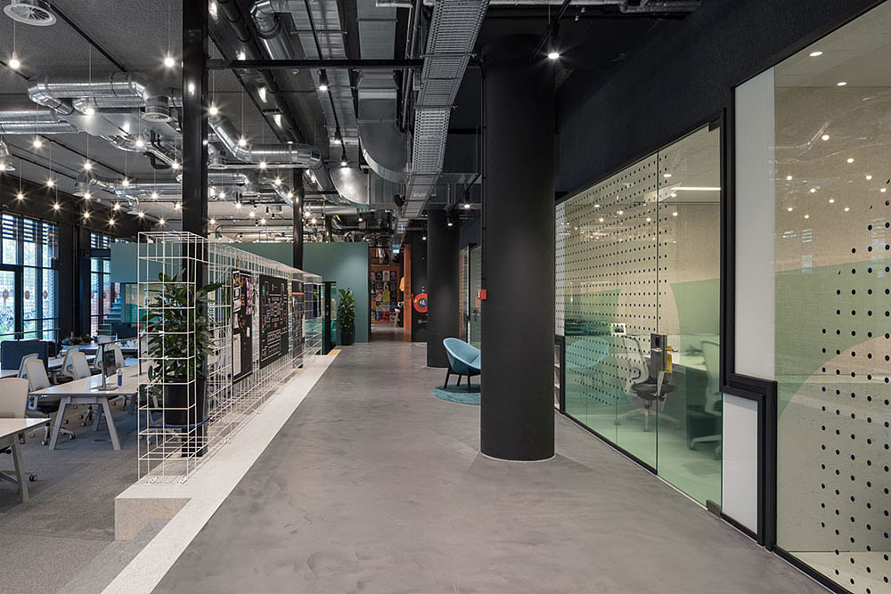 上海裝修公司_上海楊浦區(qū)電商科技辦公室裝修效果圖