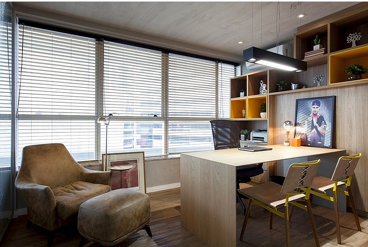 長寧區(qū)健康管理公司辦公室裝修效果圖