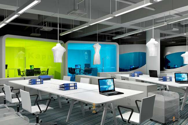 辦公室裝修的顏色搭配有哪些小技巧?