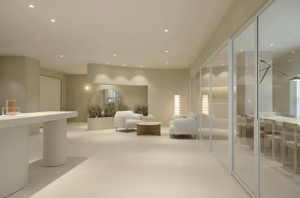 化妝品公司辦公室裝修效果圖