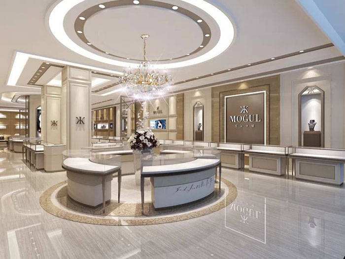 珠寶店應(yīng)該如何裝修更顯得高大上呢？