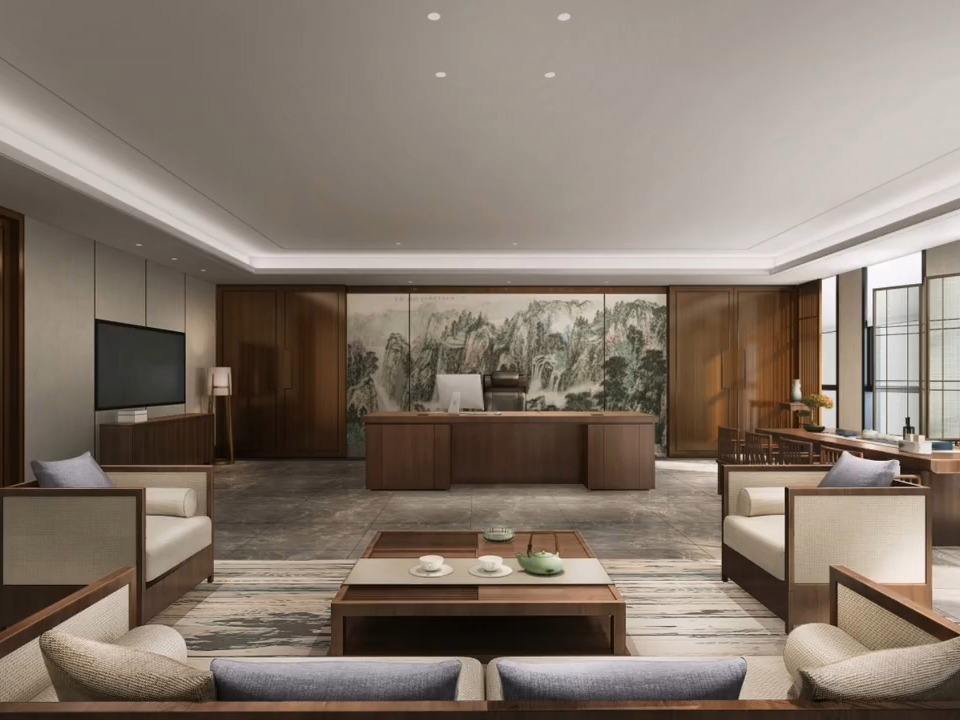 為什么很多老板喜歡中式辦公室裝修風(fēng)格？