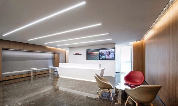 虹口區(qū)簡(jiǎn)約工業(yè)風(fēng)辦公室裝修效果圖